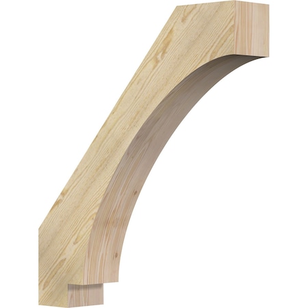 Ekena Millwork 6"W x 30"D x 34"H Imperial Rough Sawn Knee Brace, Douglas Fir BRC06X30X34IMP00RDF